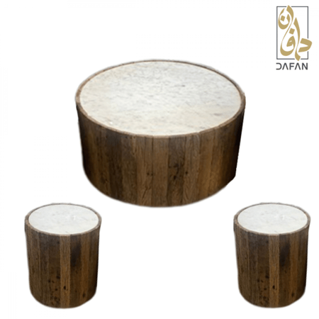 طقم طاولات قهوة هندي يدوي فخم