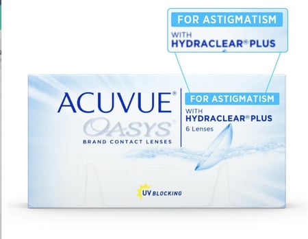 عدسات اكيفيو اويسيس توريك ( للإنحراف)