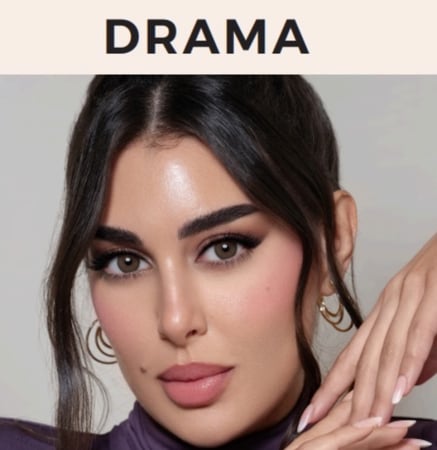 عدسات ياسمين صبري من لينس مي - لون دراما Drama - زكي للبصريات