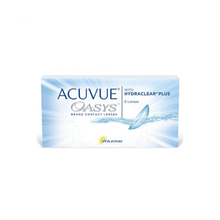 عدسات اكيفيو اويسيس-شفاف