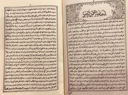 385- روضة الافكار والافهام 2/1 او تاريخ نجد مجلد واحد/ابن غنام