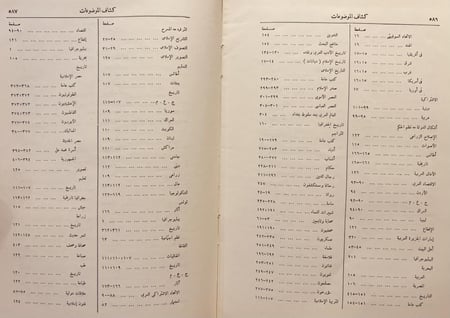 21084-التاريخ العربي قائمة ببليوجرافية