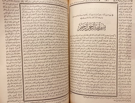 10596-التفسير المنير لمعالم التنزيل المسمى مراح لبيد لكشف معنى قران مجيد 2/1مجلد واحد /محمد الجاوي