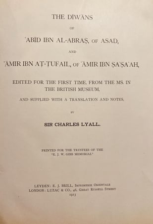 19387-ديوان عبيد بن الابرص السعدي الاسدي