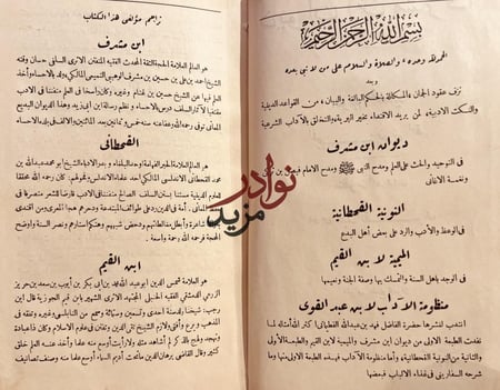 ديوان ابن مشرف النونية القحطانية والميمية لابن القيم ومنظومة الاداب لابن عبدالقوي