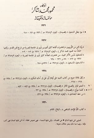 356-دراسات عربية واسلامية عن محمود شاكر