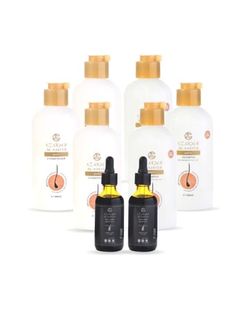 مجموعة التميز للعناية بالشعر - 8منتجات