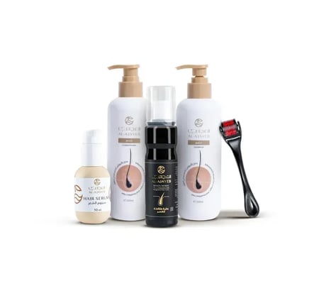 مجموعة كثافة الشعر والحد من التساقط