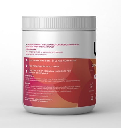 مكمل بتركيبه متكامله لتوحيد وتفتيح البشرة