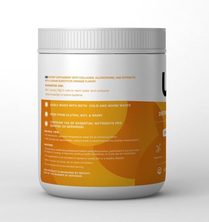 مكمل بتركيبه متكامله لتوحيد وتفتيح البشرة