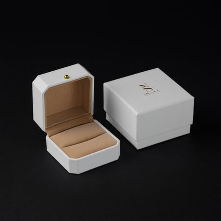 خاتم ملكي مخالب فضة عيار 925 - أسود