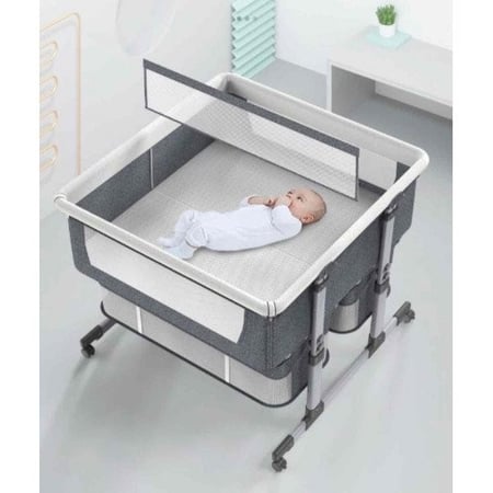 سرير اطفال للتوائم يثبت بجانب السرير