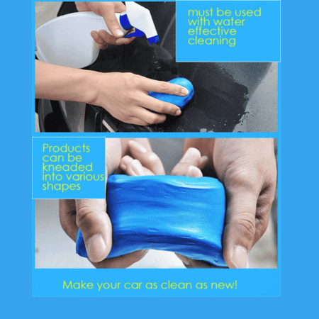 2 قطعة صلصال تلميع طلاء كلاي تنظيف 100 جرام: وداعًا للخشونة والخدوش!