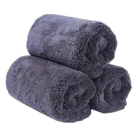 منشفة مايكروفايبر للسيارة 3 قطع لغسيل السيار ات,لمسات لزينة السيارات