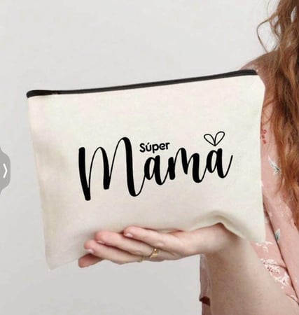 حقيبة قماشية فارغة بالاسم مع تعليقة