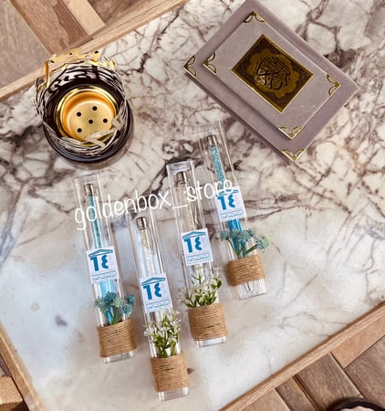 قلم كريستال مع علبة