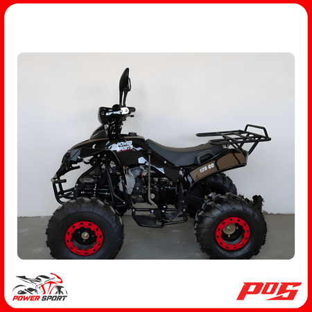 دباب 4 كفرات مقاس 125cc لون اسود