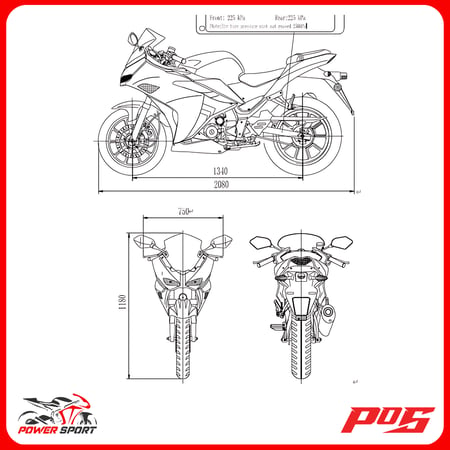 دباب ريس 250CC موديل 2026 لون اصفر
