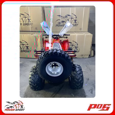 دباب تايوان باورسبورت 4 كفرات لون احمر - 100cc