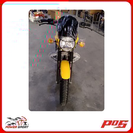 دراجة نارية بوكسر هندي BM150cc لون اصفر BOXER