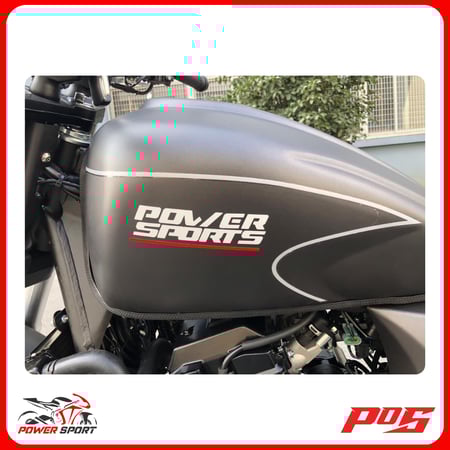 دراجة نارية كروز من باور سبورت احمر - STORM