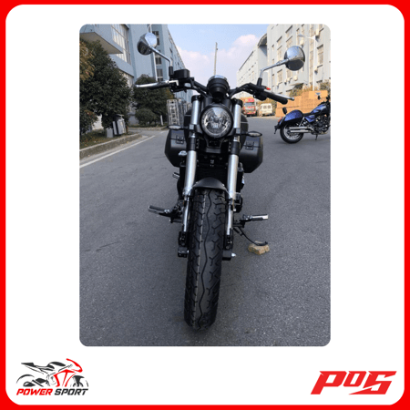 دراجة نارية كروز من باور سبورت احمر - STORM