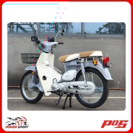 دراجة نارية كلاسيك شبيه الهوندا 110 لون اسمنتي - WS110