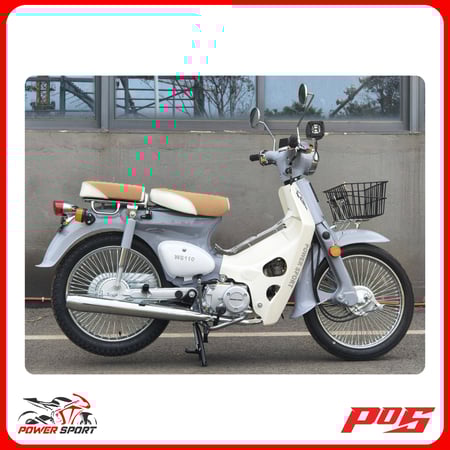 دراجة نارية كلاسيك شبيه الهوندا 110 لون اسمنتي - WS110