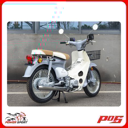 دراجة نارية كلاسيك شبيه الهوندا 110 لون اسمنتي - WS110