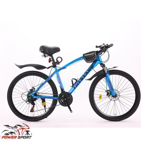 دراجة هجين جاكور المطورة لون أزرق