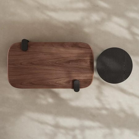 طاولة قهوة من قطعتين - إيليت وود