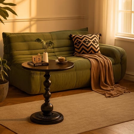 طاولة جانبية كلاسيك , 52 سم