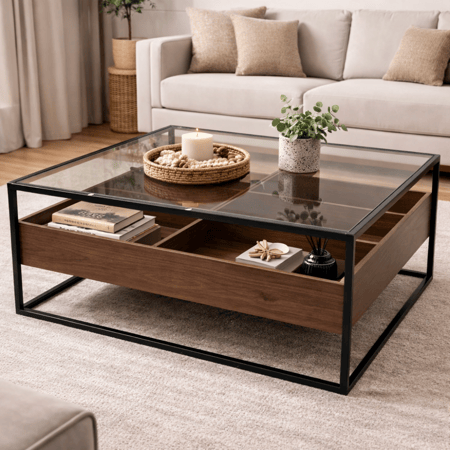 طاولة قهوة - نوفا جلاس