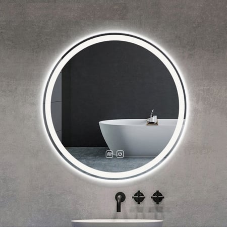 مرآة حائط دائرية