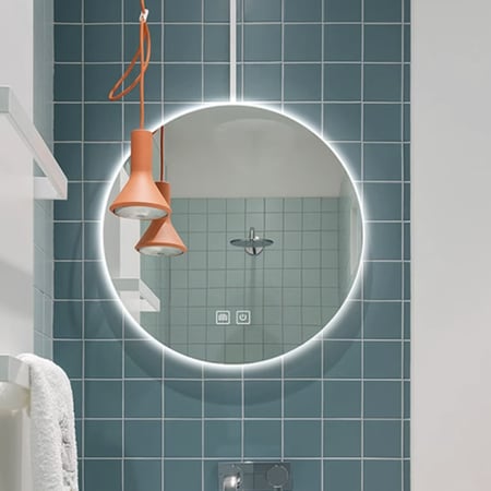 مرآة حائط دائرية