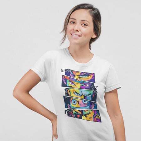 تي شيرت T-Shirt Anime Eyes