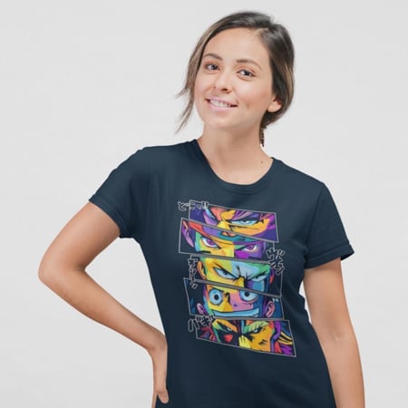 تي شيرت T-Shirt Anime Eyes