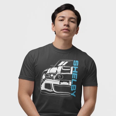 تي شيرت فورد موستنج شلبي T-Shirt Ford Mustang Shelby