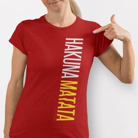 تي شيرت T-Shirt Hakuna Matata