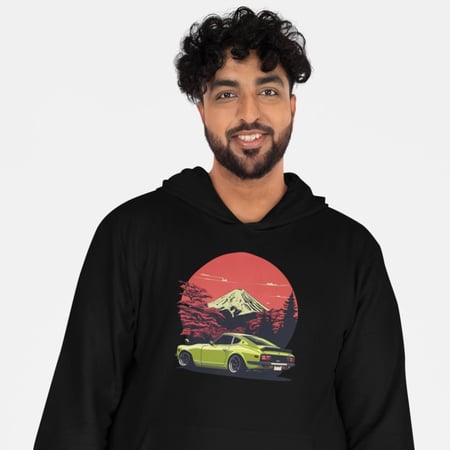 بلوفر مقاس كبير نيسان زد Hoodie Big Size Nissan Datsun 240z
