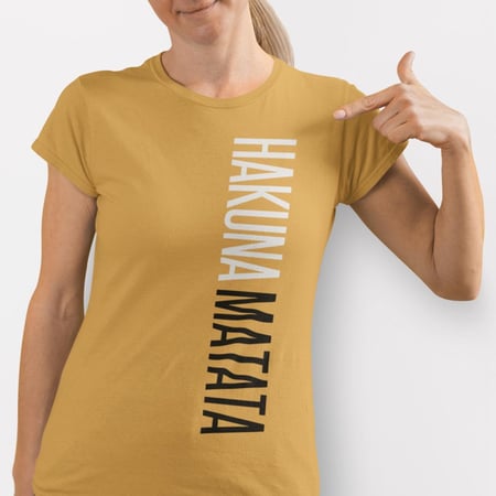 تي شيرت T-Shirt Hakuna Matata