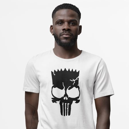 تي شيرت T-Shirt Bart Punisher