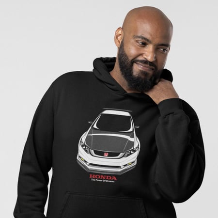 بلوفر مقاس كبير هوندا سيفيك Hoodie Big Size Honda Civic