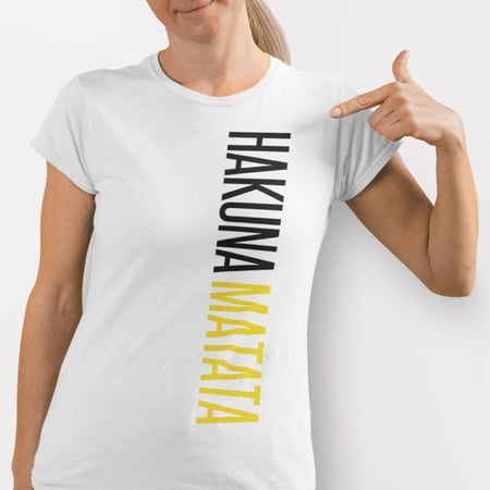 تي شيرت T-Shirt Hakuna Matata