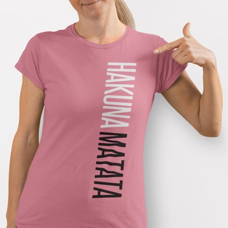 تي شيرت T-Shirt Hakuna Matata