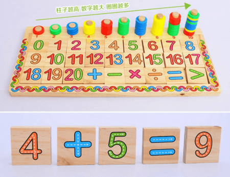 لوحة تعليم الاطفال الارقام