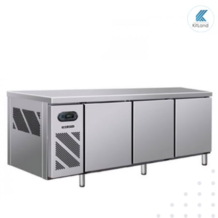 ثلاجة كاونتر ستيل 3 باب ماليزي