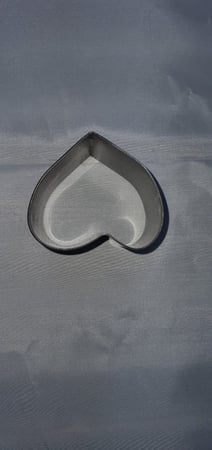 رنك قلب  صغير استيل