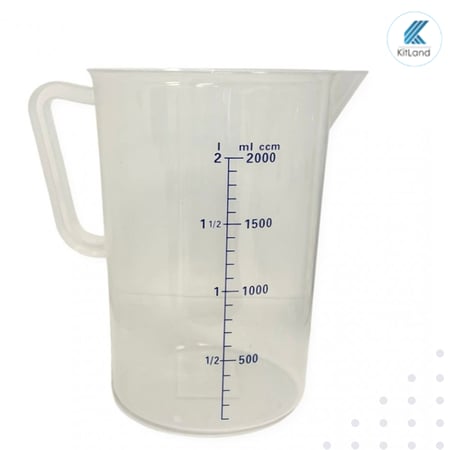 جك معياري شفاف 2000 ملي