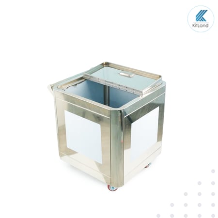 صندوق استيل بكفرات 30 كيلو